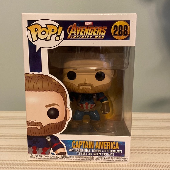 Captain America Bobble Head - Picture 1 of 4